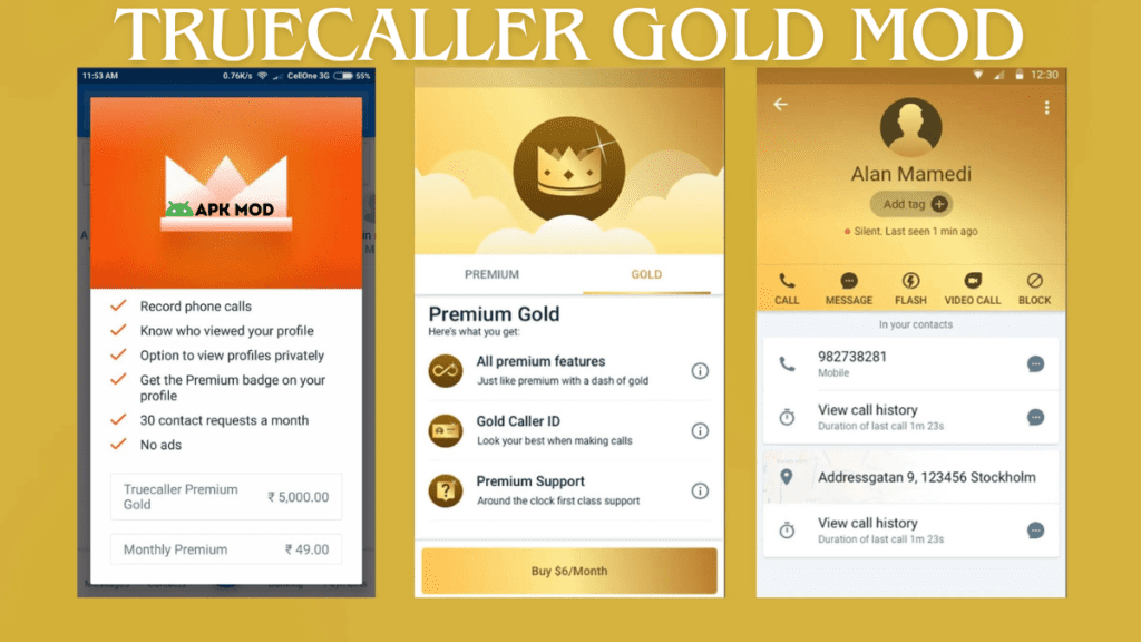Truecaller gold unlock